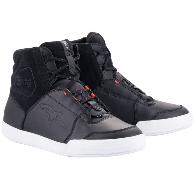 Alpinestars Γυναικείες μπότες μοτοσικλέτας Stella Chrome Drystar σε μαύρο, λευκό και ροζ χρώμα