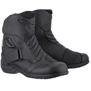 Alpinestars New Land Gore-Tex Μαύρες μπότες μοτοσικλέτας