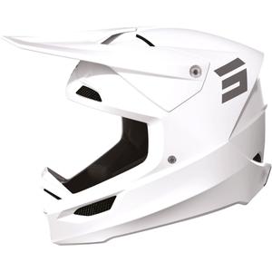 Κράνος Motocross Shot Furious Solid White