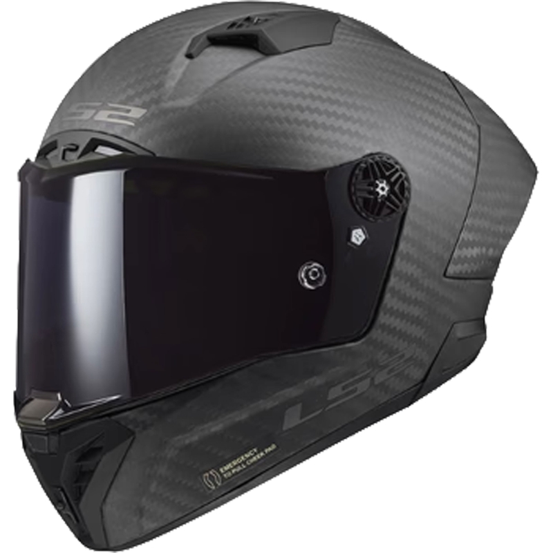 LS2 FF805 Thunder C GP Aero μαύρο ολοκληρωμένο κράνος μοτοσικλέτας