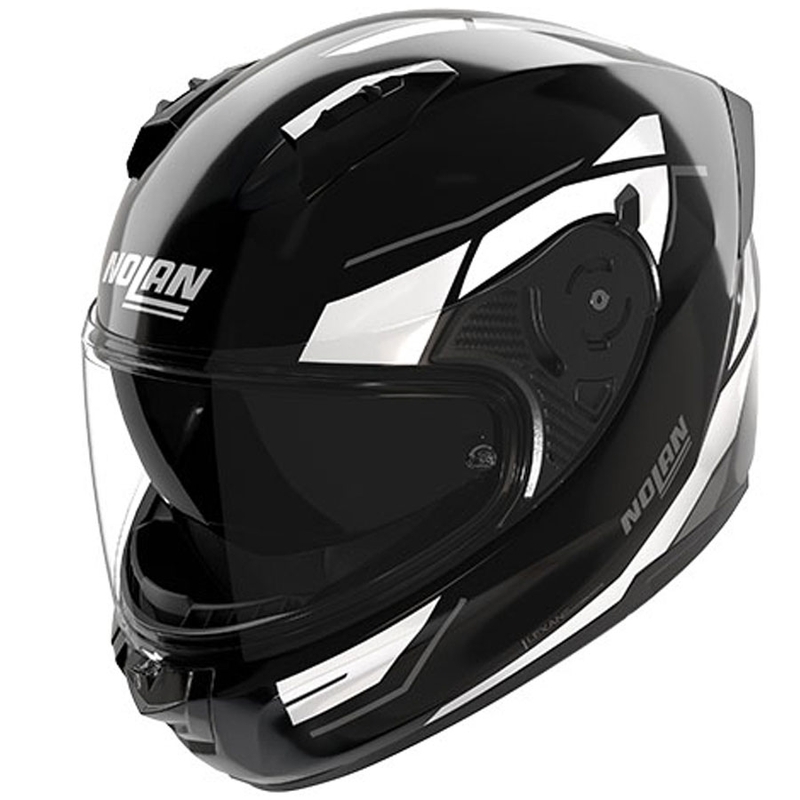 Κράνος μοτοσικλέτας full face Nolan N60-6 Sincrono 353 μαύρο-άσπρο