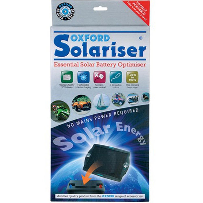Ηλιακός φορτιστής Oxford Solariser 12 V
