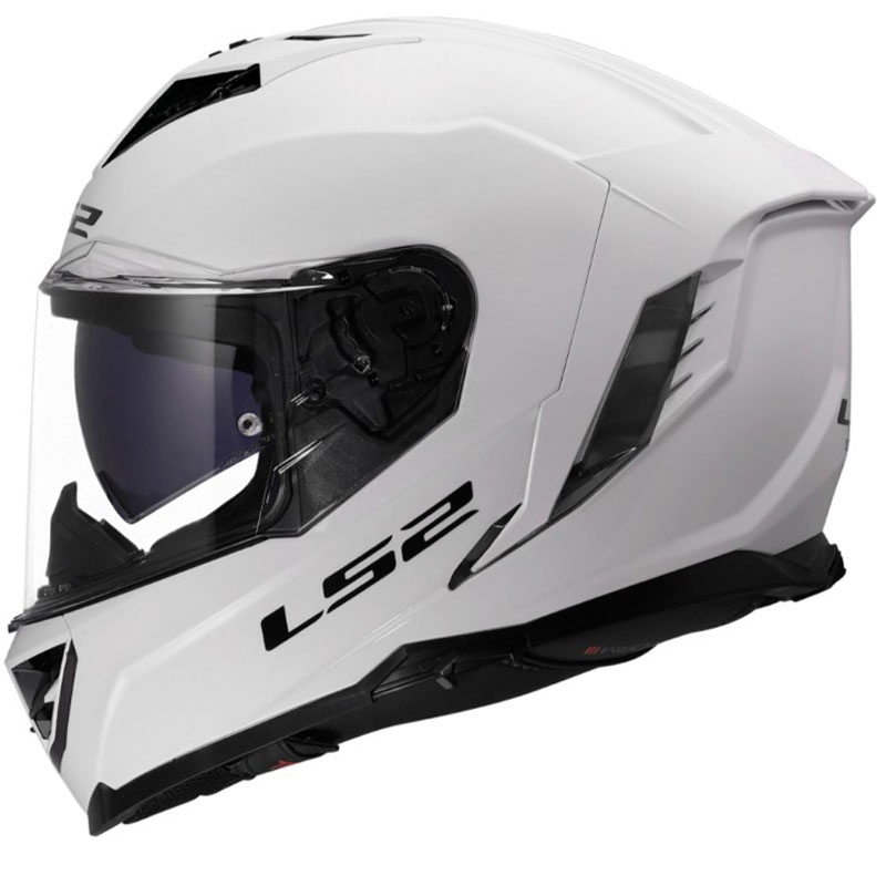 Κράνος μοτοσικλέτας full face LS2 FF818 Storm III, γυαλιστερό λευκό