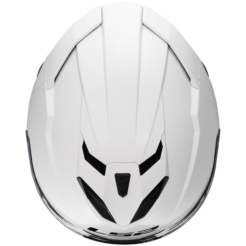 Κράνος μοτοσικλέτας full face LS2 FF818 Storm III, γυαλιστερό λευκό