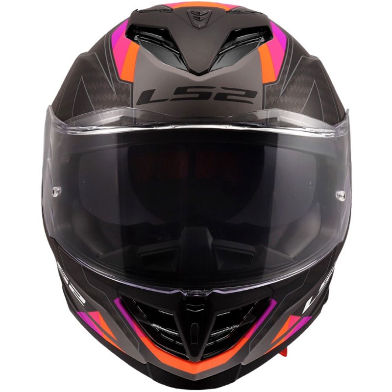 Κράνος μοτοσικλέτας full-face LS2 FF818 Storm III Sports ματ γκρι-μωβ