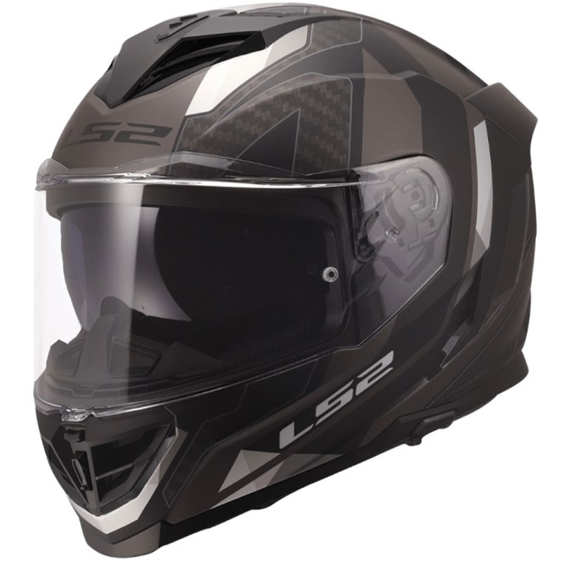 Κράνος μοτοσικλέτας full-face LS2 FF818 Storm III Sports ματ μαύρο-γκρι