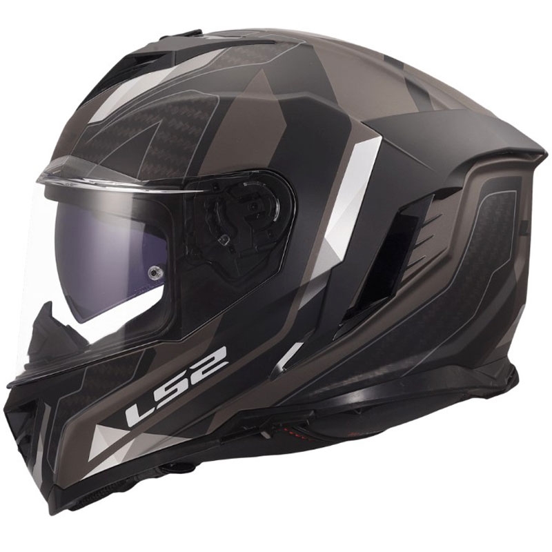 Κράνος μοτοσικλέτας full-face LS2 FF818 Storm III Sports ματ μαύρο-γκρι