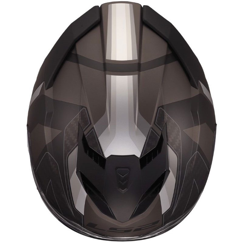 Κράνος μοτοσικλέτας full-face LS2 FF818 Storm III Sports ματ μαύρο-γκρι