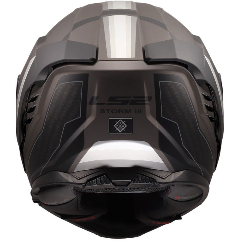 Κράνος μοτοσικλέτας full-face LS2 FF818 Storm III Sports ματ μαύρο-γκρι