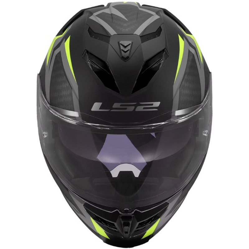 Κράνος μοτοσικλέτας full face LS2 FF818 Storm III Dynamo μαύρο-κίτρινο