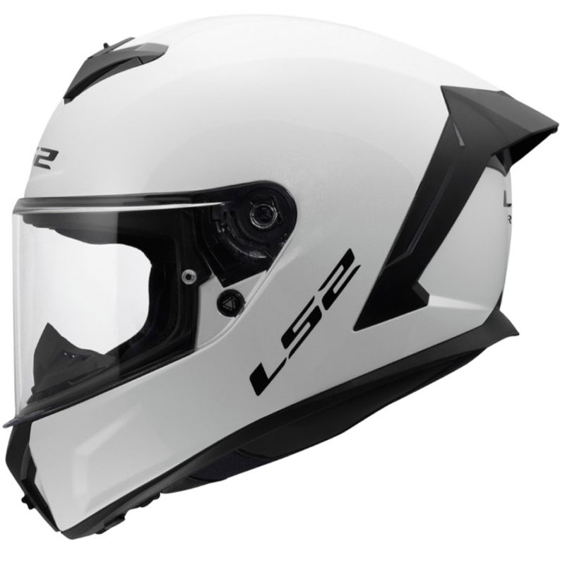 Κράνος μοτοσικλέτας full face LS2 FF820 Rapid III, γυαλιστερό λευκό