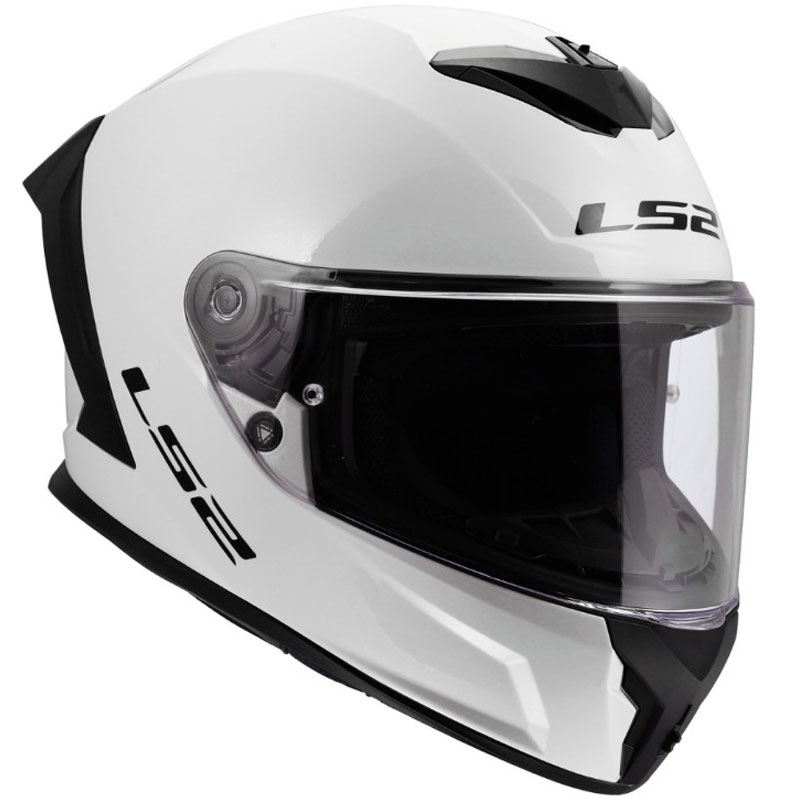 Κράνος μοτοσικλέτας full face LS2 FF820 Rapid III, γυαλιστερό λευκό