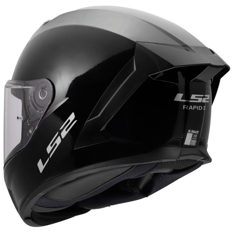 Κράνος μοτοσικλέτας full face LS2 FF820 Rapid III Μαύρο γυαλιστερό