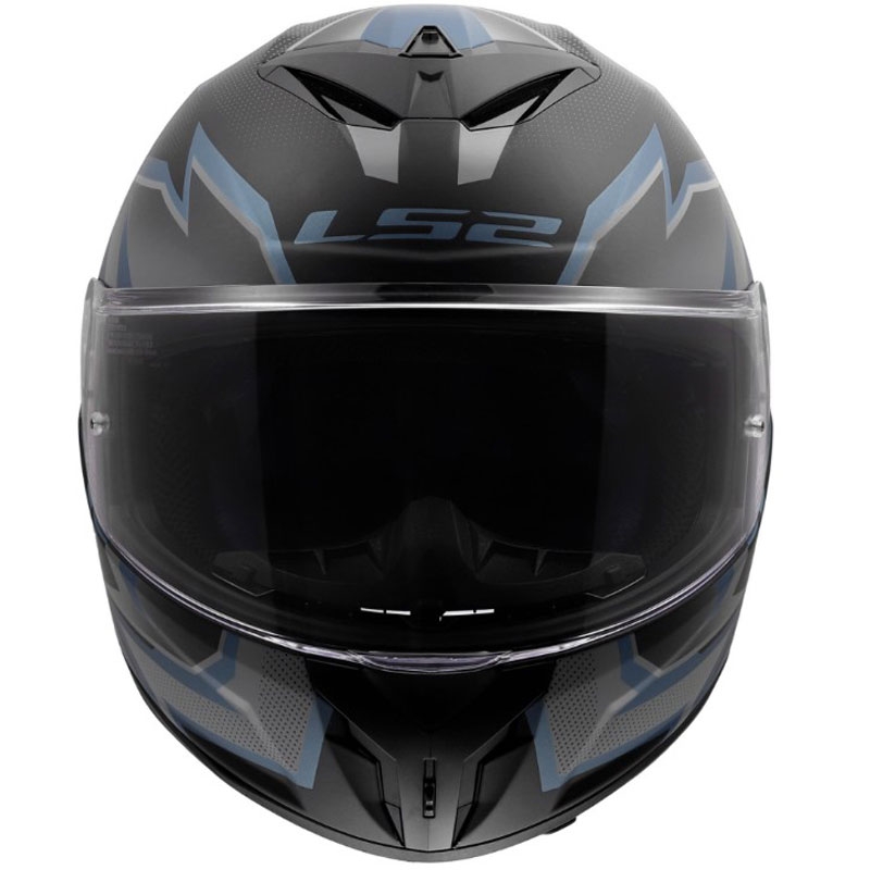 Κράνος μοτοσικλέτας LS2 FF820 Rapid III Xtrem full-face, ματ μαύρο-μπλε-βενζίνη
