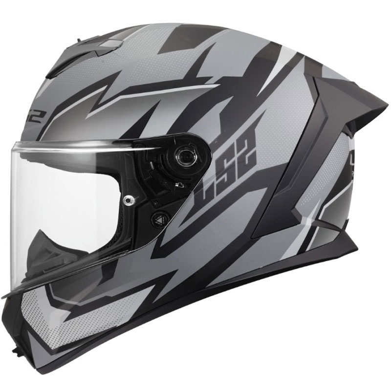 Κράνος μοτοσικλέτας full face LS2 FF820 Rapid III Xtrem ματ μαύρο-γκρι