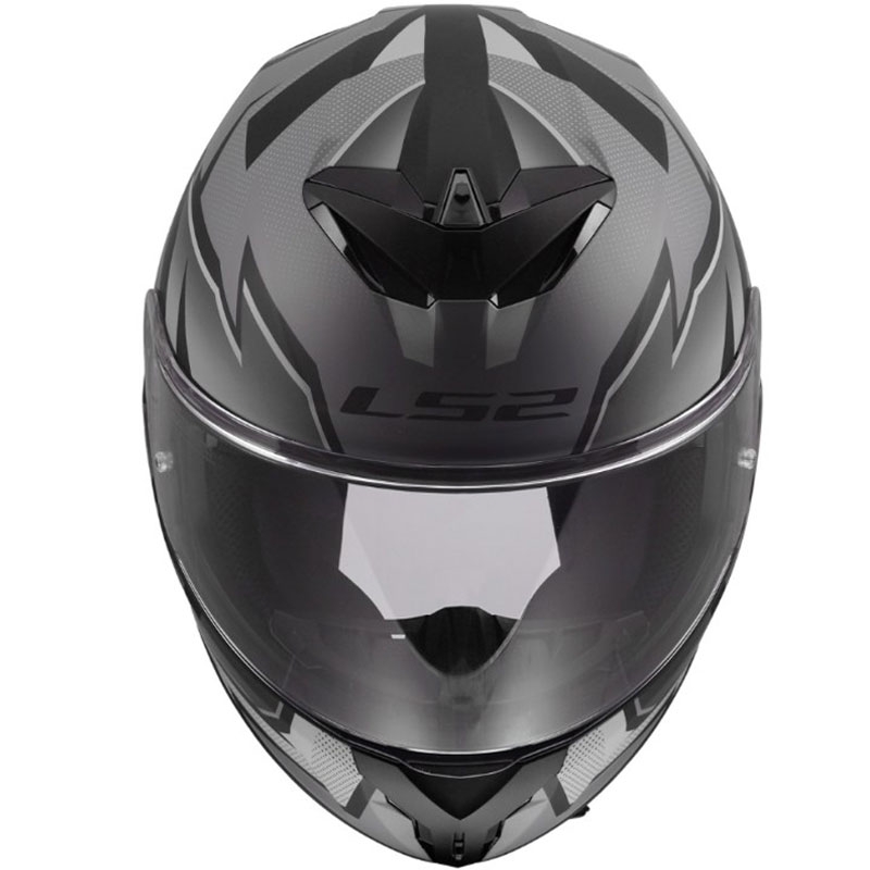 Κράνος μοτοσικλέτας full face LS2 FF820 Rapid III Xtrem ματ μαύρο-γκρι