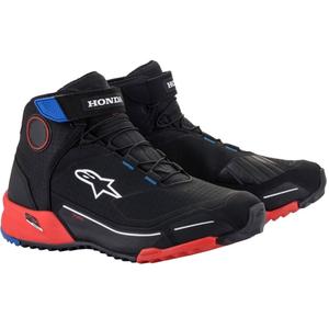 Alpinestars CR-X Drystar Honda Collection Μαύρο-κόκκινο-μπλε μπότες μοτοσικλέτας
