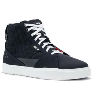 SIDI ARX Air μαύρες και λευκές μπότες μοτοσικλέτας