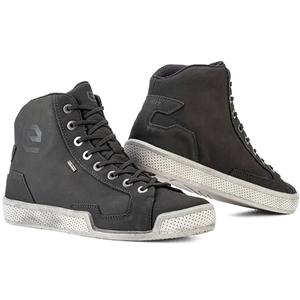 Eleveit ANTIBES WP FULL LEATHER μπότες μοτοσικλέτας σκούρο γκρι