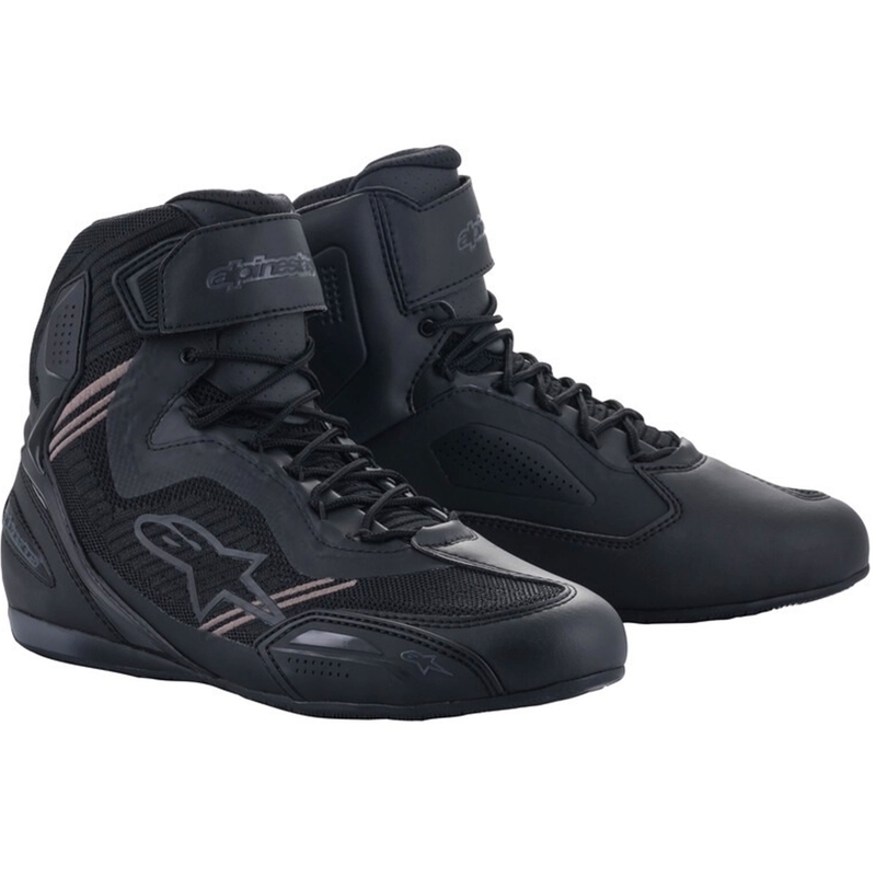 Alpinestars Faster 3 Rideknit Μαύρες μπότες μοτοσικλέτας