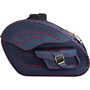 Δερμάτινες τσάντες μοτοσικλέτας RSA S266A μαύρο-κόκκινο