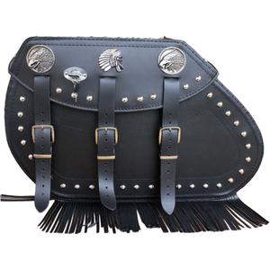 Δερμάτινες τσάντες μοτοσικλέτας RSA S771 μαύρες