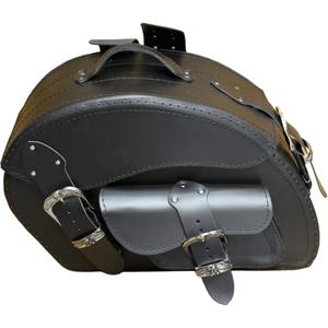 Δερμάτινες τσάντες μοτοσικλέτας RSA S162A μαύρες