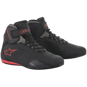 Alpinestars Sector Μπότες μοτοσικλέτας σε μαύρο και κόκκινο χρώμα