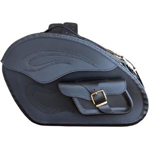 Δερμάτινες τσάντες μοτοσικλέτας RSA S266A μαύρες