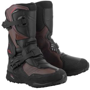 Alpinestars XT-8 GORE-TEX μαύρες και καφέ μπότες μοτοσικλέτας