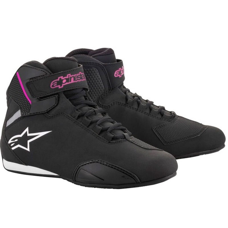 Γυναικείες μπότες μοτοσικλέτας Alpinestars Stella Sektor μαύρο-μωβ