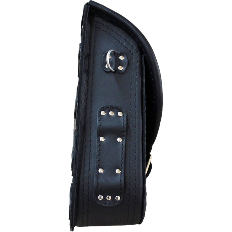 Δερμάτινη τσάντα μοτοσικλέτας RSA S592 HD Softtail μαύρη