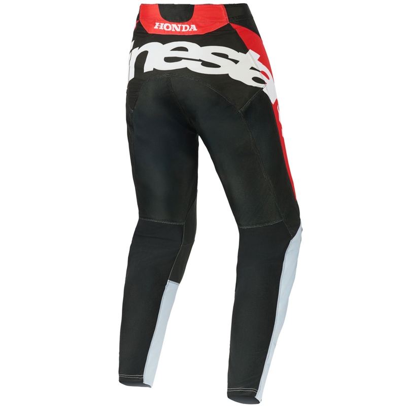 Παντελόνι motocross Alpinestars Racer Veil Honda μαύρο-γκρι-κόκκινο-κίτρινο