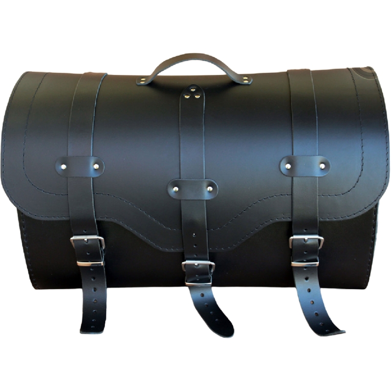 Δερμάτινη θήκη μοτοσικλέτας με κλειδαριά RSA K155 μαύρη