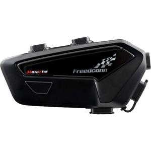 Ενδοεπικοινωνία Bluetooth FreedConn FX PRO Mesh MotoZem μαύρο