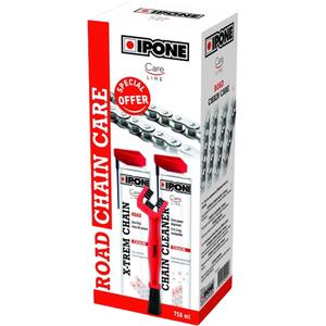 Κιτ καθαρισμού και λίπανσης αλυσίδας Ipone Road Chain Care