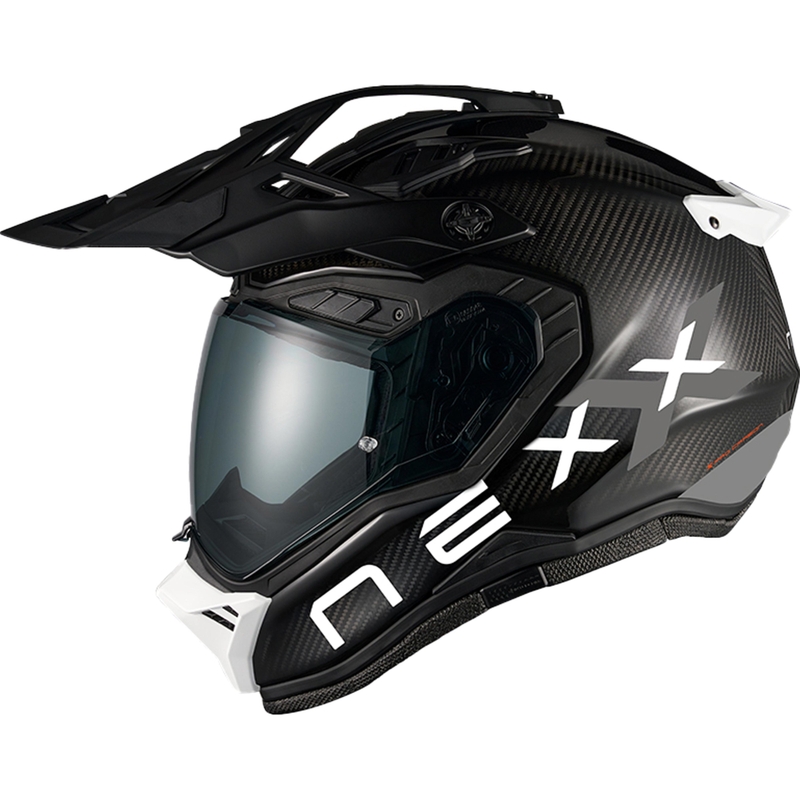 Κράνος μοτοσικλέτας enduro Nexx X.Rally FIM Racing 2 Carbon μαύρο-λευκό