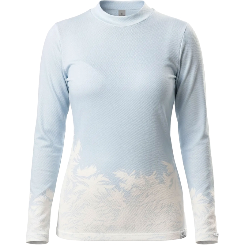 Γυναικείο θερμικό t-shirt nanosilver® Frozen μπλε και λευκό