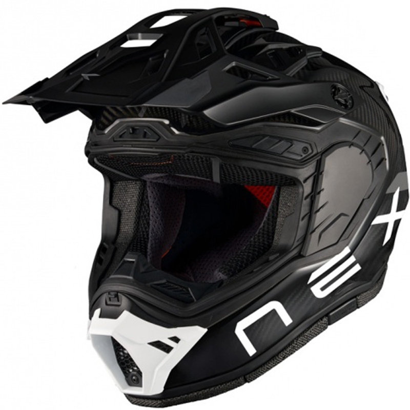 Κράνος μοτοσικλέτας enduro Nexx X.Rally FIM Racing 2 Carbon μαύρο-λευκό