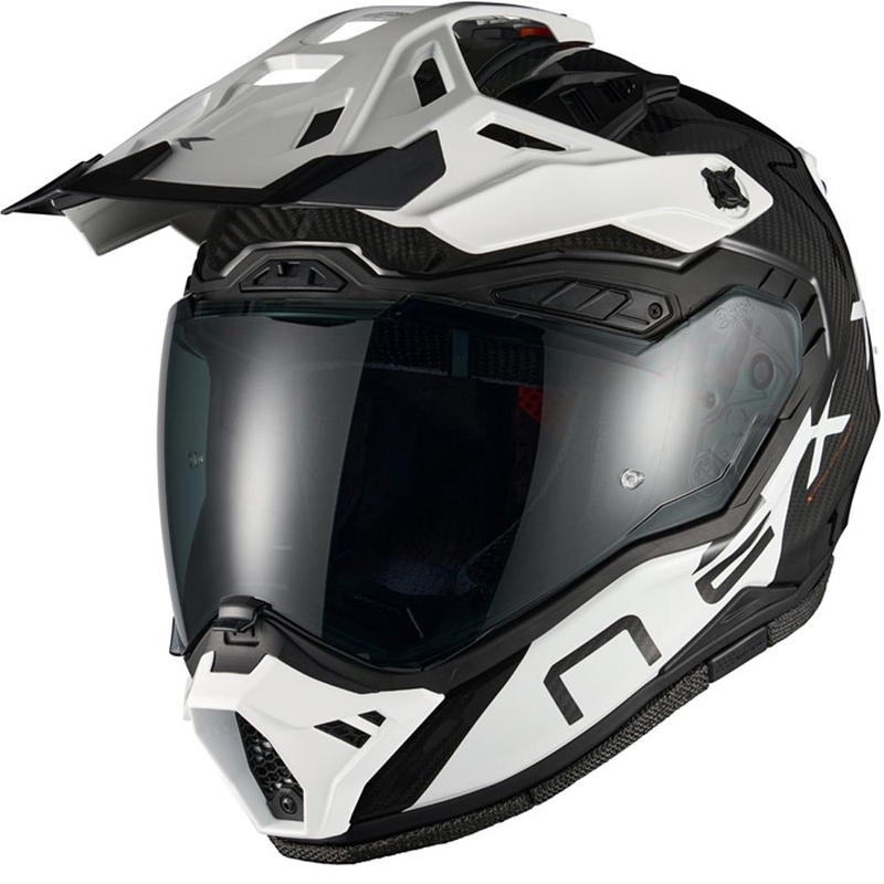 Κράνος μοτοσικλέτας enduro Nexx X.Rally Gravix Carbon μαύρο-άσπρο