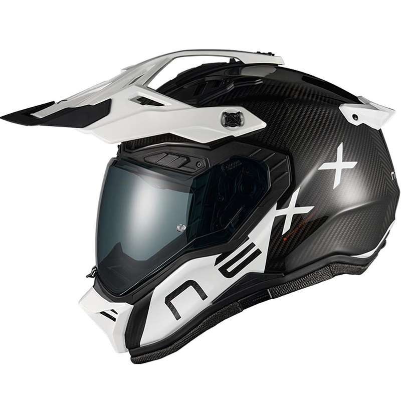 Κράνος μοτοσικλέτας enduro Nexx X.Rally Gravix Carbon μαύρο-άσπρο