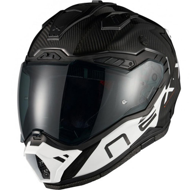 Κράνος μοτοσικλέτας enduro Nexx X.Rally Gravix Carbon μαύρο-άσπρο