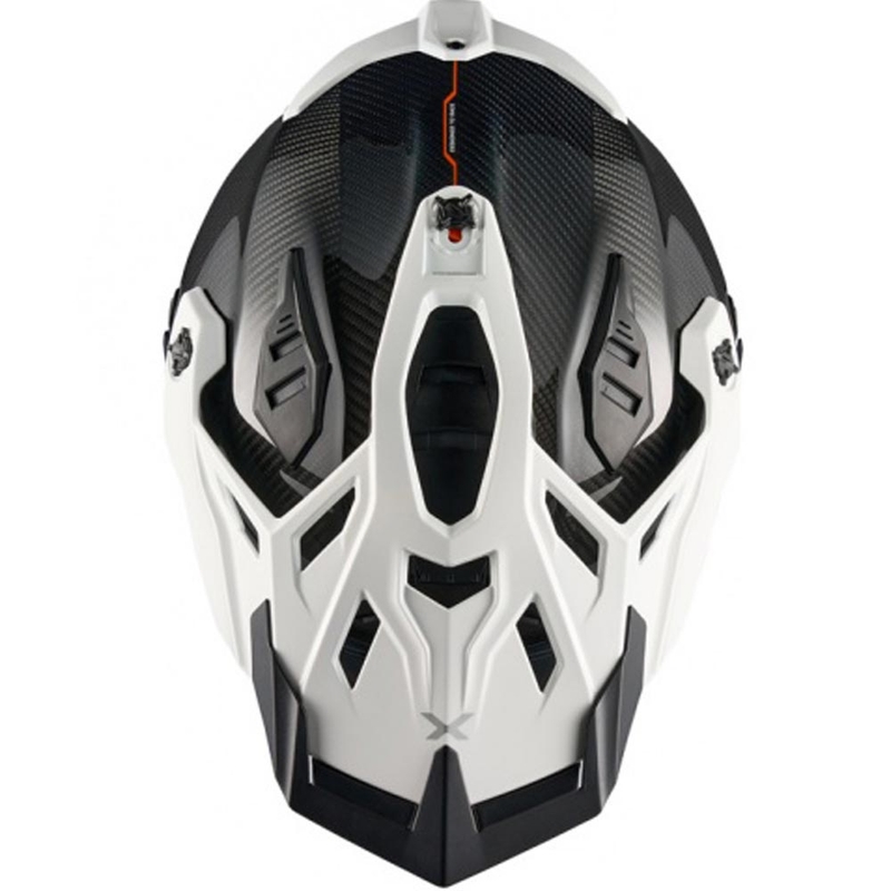 Κράνος μοτοσικλέτας enduro Nexx X.Rally Gravix Carbon μαύρο-άσπρο