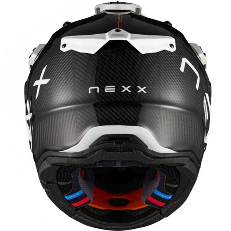 Κράνος μοτοσικλέτας enduro Nexx X.Rally Gravix Carbon μαύρο-άσπρο