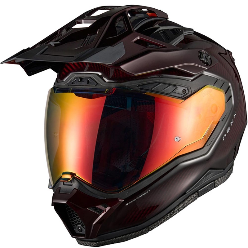 Κράνος μοτοσικλέτας Enduro Nexx X.Rally Namib Carbon κόκκινο