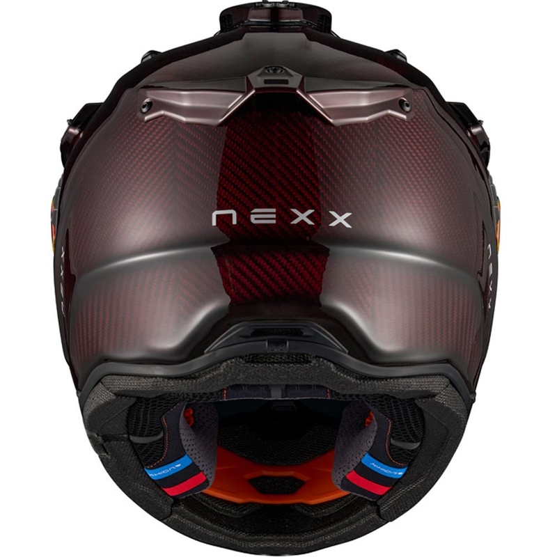 Κράνος μοτοσικλέτας Enduro Nexx X.Rally Namib Carbon κόκκινο