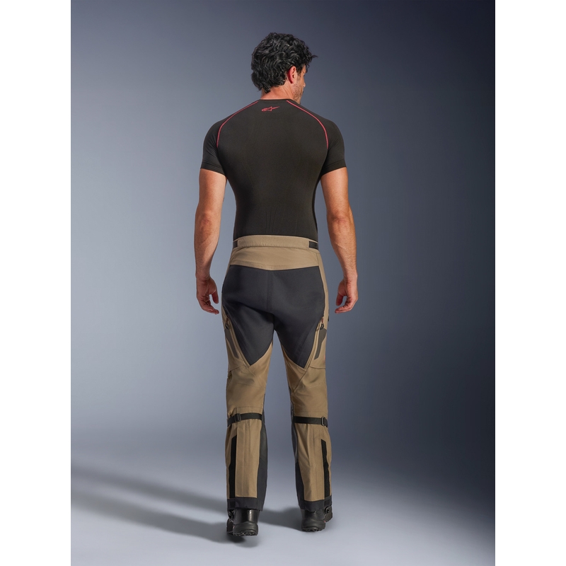 Παντελόνι μοτοσικλέτας Alpinestar Nazca 3L Gore-Tex PRO ανοιχτό καφέ-μαύρο