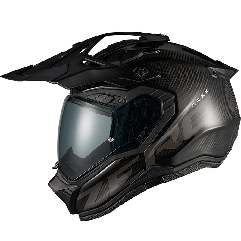Κράνος μοτοσικλέτας enduro Nexx X.Rally Zero PRO μαύρο άνθρακα