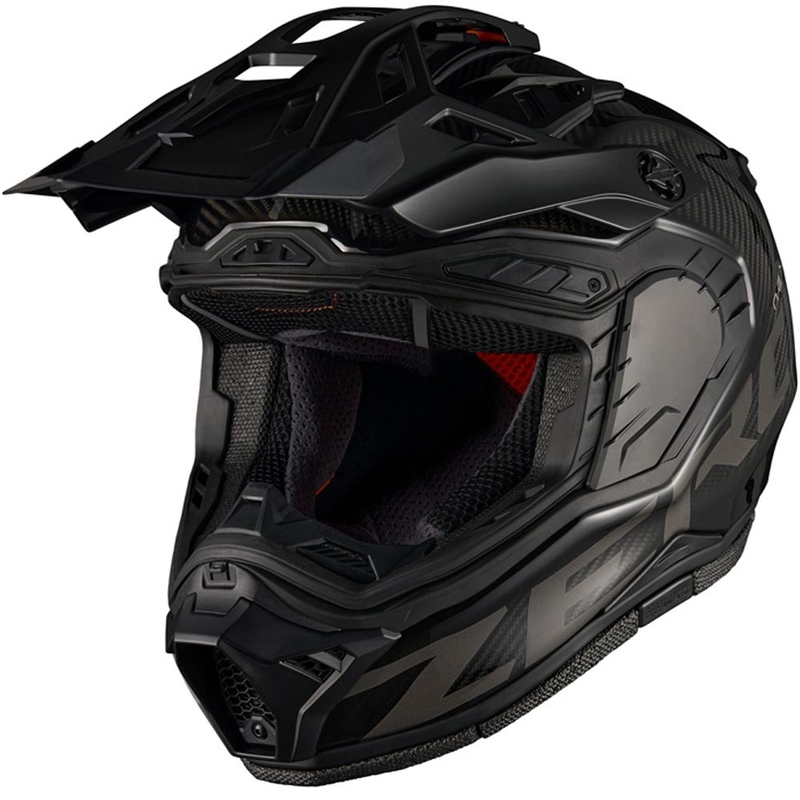 Κράνος μοτοσικλέτας enduro Nexx X.Rally Zero PRO μαύρο άνθρακα