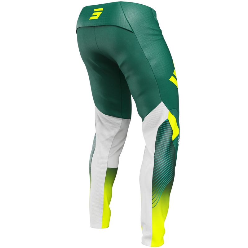 Παντελόνι μοτοκρός Shot Contact GP 26 πράσινο-νέον κίτρινο